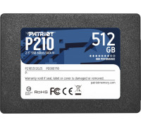 SSD 512GB SSD Patriot P210 512GB 2.5" SATA III (P210S512G25)