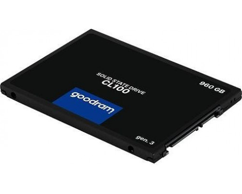 SSD 960GB SSD GoodRam CL100 Gen3 960GB 2.5" SATA III (SSDPR-CL100-960-G3)