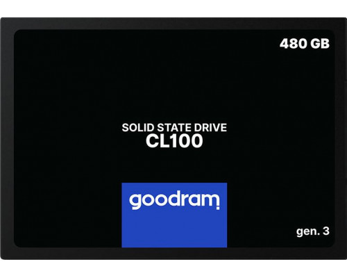 SSD 480GB SSD GoodRam CL100 Gen3 480GB 2.5" SATA III (SSDPR-CL100-480-G3)