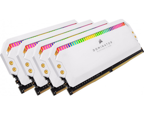 Corsair Dominator Platinum RGB, DDR4, 32 GB,3600MHz, CL18 (CMT32GX4M4C3600C18W)