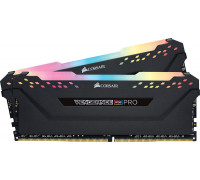 Corsair DDR4 - 64 GB -3200 - CL - 16 - Dual Kit, Vengeance RGB PRO (black, CMW64GX4M2E3200C16)