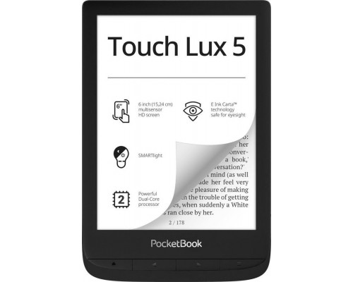 PocketBook PB 628 Touch lux 5 black (PB628-P-WW)
