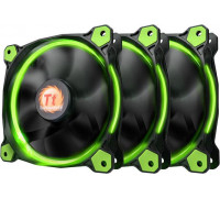  Thermaltake Wentylator Riing 12 LED, 120mm, green (CL-F055-PL12GR-A) 