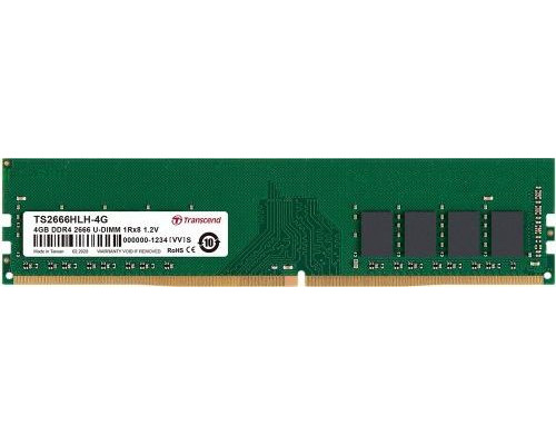 Transcend DDR4, 4 GB,2666MHz, CL19 (TS2666HLH-4G)