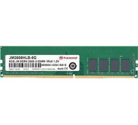 TRANSCEND 8GB JM DDR4 2666Mhz U-DIMM 1Rx16 1Gx16 CL19 1.2V