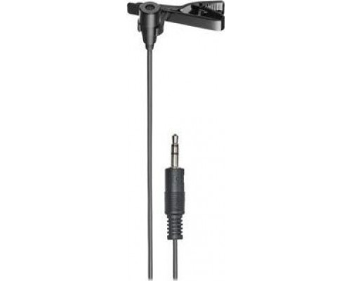 Microphone Audio-Technica Audio Technika ATR3350xiS Omnidirectional Microphone, 3.5mm, Black, Wired