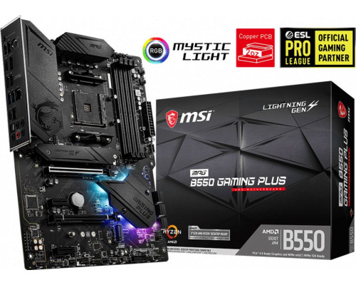 AMD B550 MSI MPG B550 GAMING PLUS