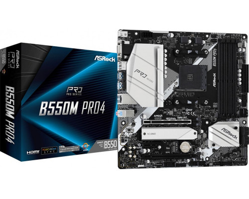 AMD B550 ASRock B550M PRO4