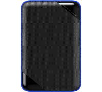 Silicon Power HDD Armor A62 2 TB Black and Blue External Drive (SP020TBPHD62SS3B)