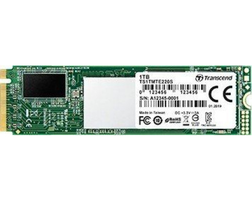 SSD 2TB SSD Transcend 220S 2TB M.2 2280 PCI-E x4 Gen3 NVMe (TS2TMTE220S)