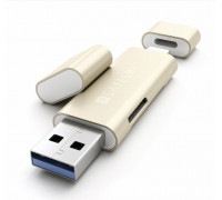 Satechi Reader Aluminum Type-C USB 3.0 Micro / SD Reader, gold (ST-TCCRAG)