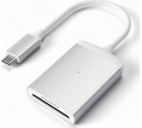 Satechi SATECHI reader ALUMINUM TYPE-C UHS-II MICRO / SD CARD READER ADAPTER | Silver