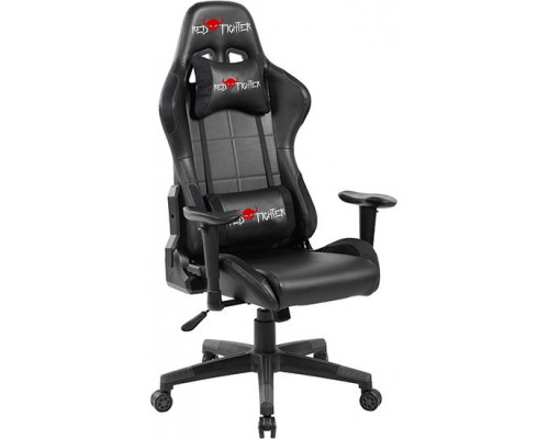 Red Fighter C7 Black armchair