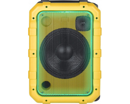 Trevi Portable speaker karaoke waterproof yellow XF1300 IPX4 