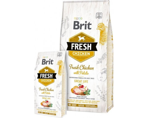 Brit Brit Fresh Dog Adult Chicken & Potato 12kg