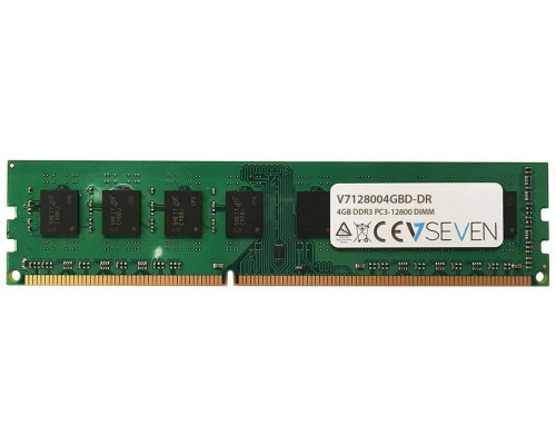 V7 DDR3 Memory, 4 GB, 1600MHz, CL11 (V7128004GBD-DR)