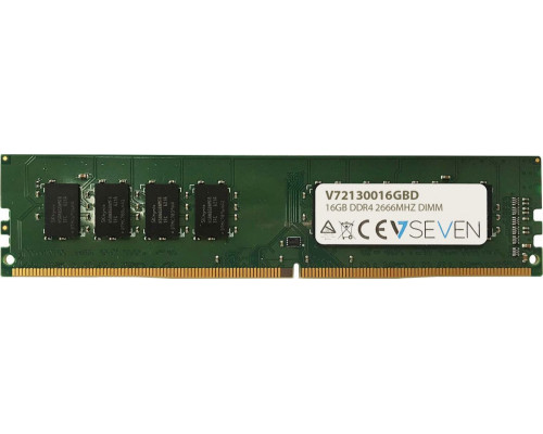 V7 DDR4 Memory, 16GB, 2666MHz, CL19 (V72130016GBD)