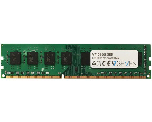 Memory V7 DDR3, 8 GB, 1333MHz, CL9 (V7106008GBD)
