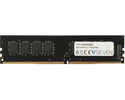 Memory V7 DDR4, 8 GB, 2133MHz, CL15 (V7170008GBD)