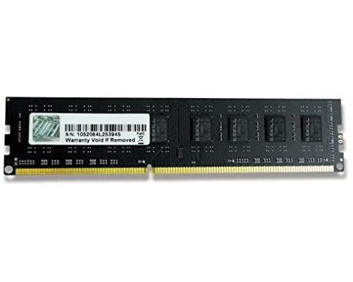 Memory G.Skill Value, DDR3, 4 GB, 1333MHz, CL9 (F3-1333C9S-4GNS)