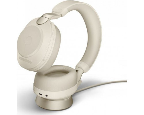 Jabra headphones Evolve2 85 Stand Link380c MS Stereo Beige