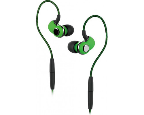 SoundMagic Headphones Black Green (ST30)