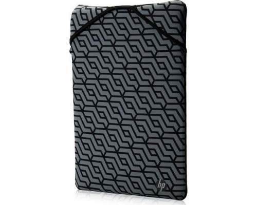 HP Sleeve for 11.6 "Notebook, Reversible - Geometric, Gray, Neoprene, HP