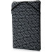 HP Sleeve for 11.6 "Notebook, Reversible - Geometric, Gray, Neoprene, HP