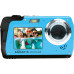 Digital Camera Waterproof 3m 4k 48mp Easypix W3048 Blue