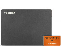 Toshiba HDD Canvio Slim 1 TB External Drive Black (HDTD310EK3DA)
