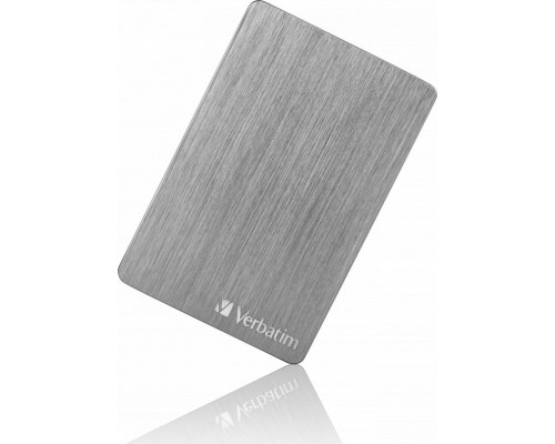 Verbatim HDD Store 'n' Go ALU 1 TB External Drive Gray (53662)