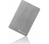 Verbatim HDD Store 'n' Go ALU 2 TB External Drive Gray (53665)