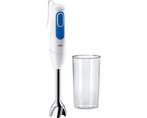 Braun Multiquick 3 MQ 3000 WH Smoothie + Hand Blender (White / Blue) 