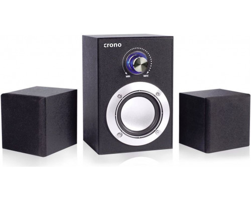 Crono Black computer speakers (CS-2106C)