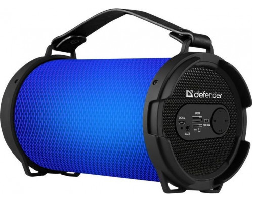 Defender Speaker REACTOR Bluetooth 8W MP3 / FM / SD / USB / AUX / LED illuminated black