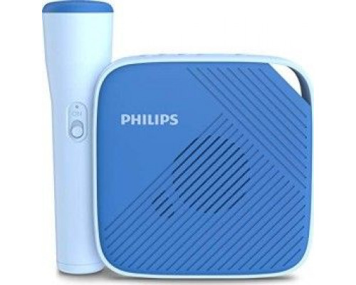Philips TAS4405N / 00 speaker, speaker (blue / white, Bluetooth, USB)
