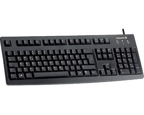 Cherry Tastatur G83-6105 Keyboard Wired Black UK (G83-6105LUNGB-2)