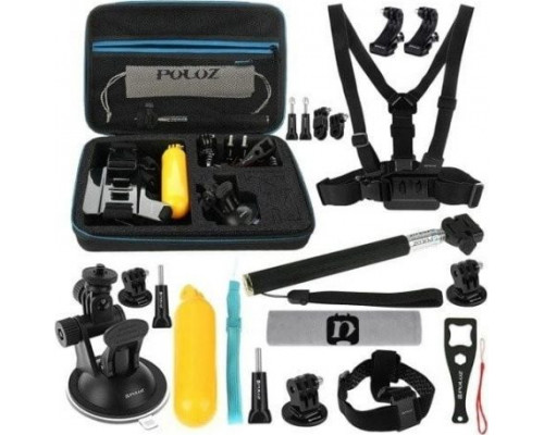 PULUZ Set of 20 Puluz accessories for PKT11 sports cameras