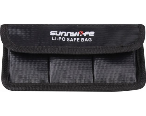 SunnyLife Carrying Case Pouch Pouch 3x Battery For Dji Osmo Action Fireproof