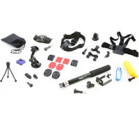 Xrec Set / Accessories For Gopro / Sjcam / xiaomi / Dji Osmo Action + Monopod With Lock