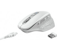 TRUST OZAA RECHARGEABLE MOUSE WHITE