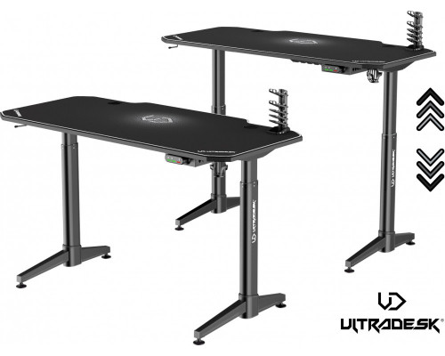 Gaming desk Ultradesk Level  white (UDESK-LVA-WT)