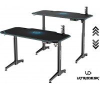 Gaming desk Ultradesk Level blue (UDESK-LVA-BL)