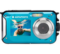 AgfaPhoto Digital Camera Underwater 24MP Video Hd 3m Agfa Photo / Blue