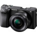 Sony Alpha ILCE-6400 digital camera + Sony SELP 16-50mm lens black
