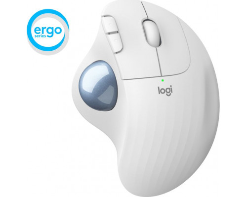 Logitech ERGO M575 Mouse White (910-005870)
