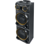 Muse M-1988DJ Party Box, Wired, Bluetooth, Black speaker