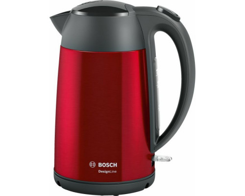 Kettle Bosch Design Line TWK3P424 (red / gray, 1.7 liters)