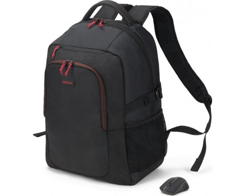 Dicota Backpack (for a notebook max. 15.6 ") with an optical wireless mouse