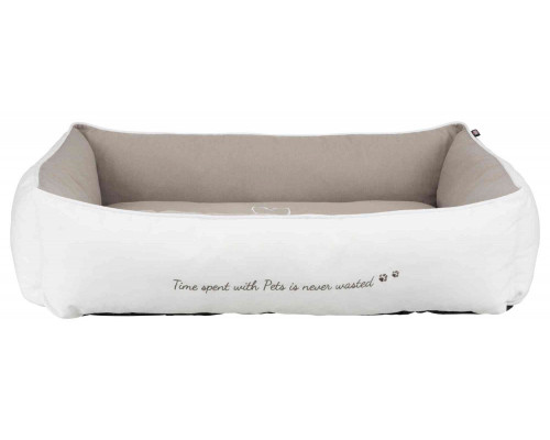 Trixie Pet's Home bed white-brown 100x70